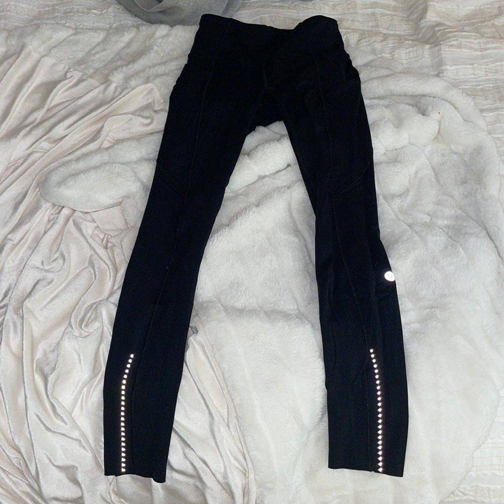 Lululemon Fast and free reflective high rise leggings